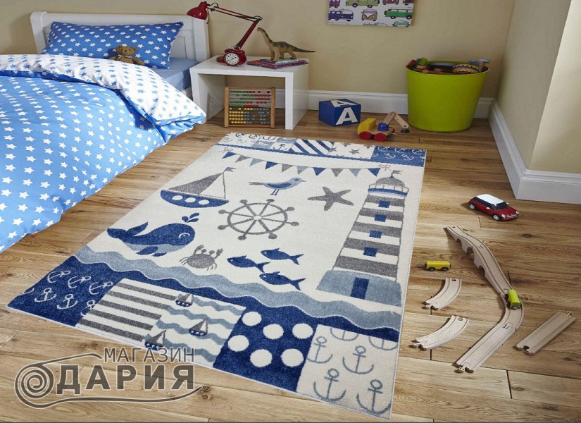Тъкан килим MAGNOLIA 142 white/l.grey